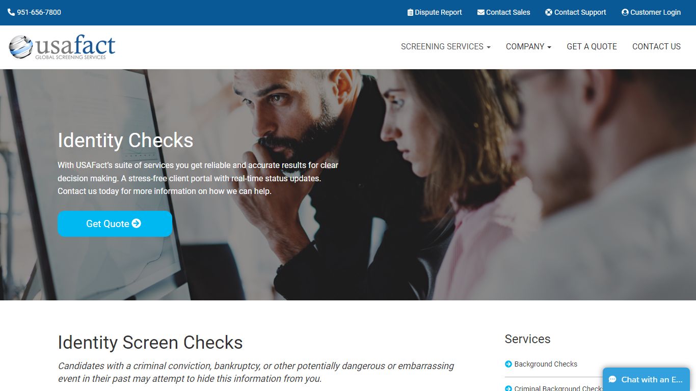 Identity Checks - USAFact, Inc.